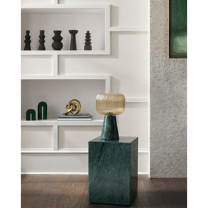   Modern European furniture - Green Marble Accent Table Lamp - www.oroa.com | Oroa.com