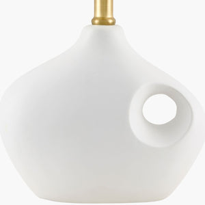   Pleated Linen Accent Table Lamp | Oroa.com