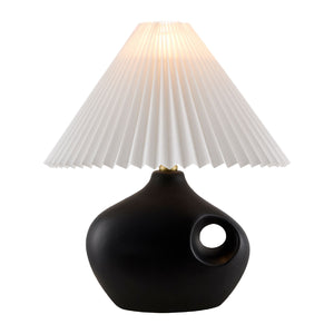   Pleated Linen Accent Table Lamp | Oroa.com