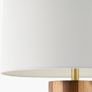   Modern European furniture - Brown Stripes Wooden Floor Lamp - www.oroa.com | Oroa.com