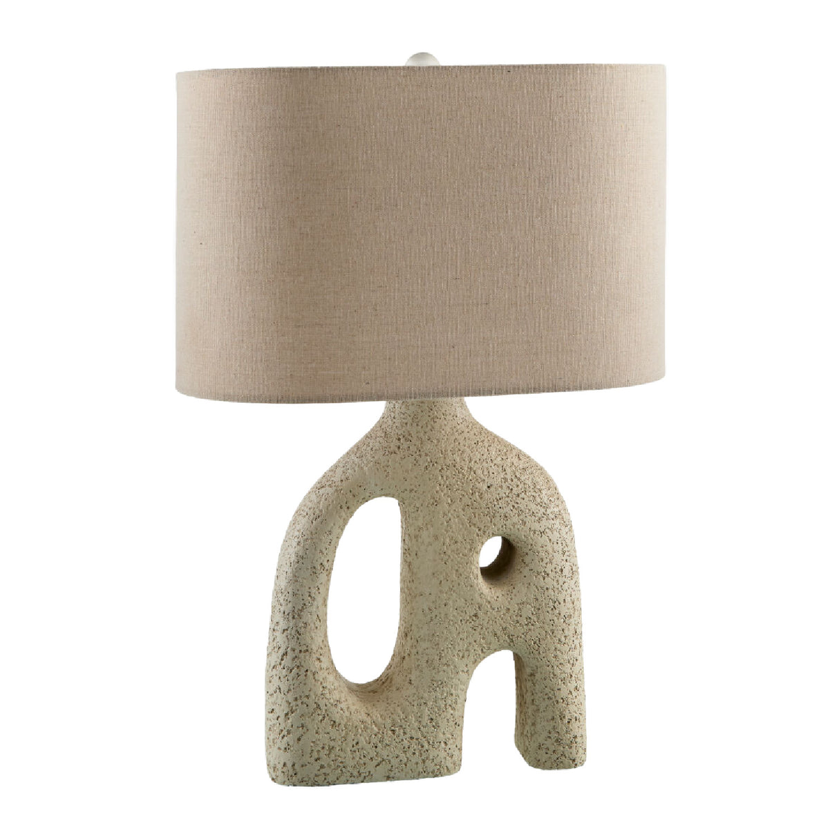   Abstract Carved Base Table Lamp | Oroa.com