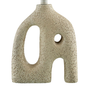   Abstract Carved Base Table Lamp | Oroa.com