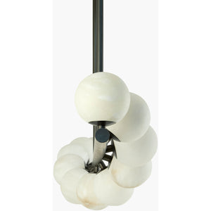   Modern European furniture - White Stone 11-Light Pendant Lamp - www.oroa.com | Oroa.com