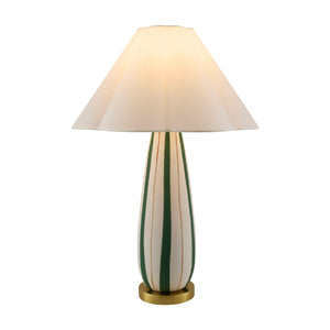   Modern European furniture - Striped Ceramic Accent Table Lamp - www.oroa.com | Oroa.com