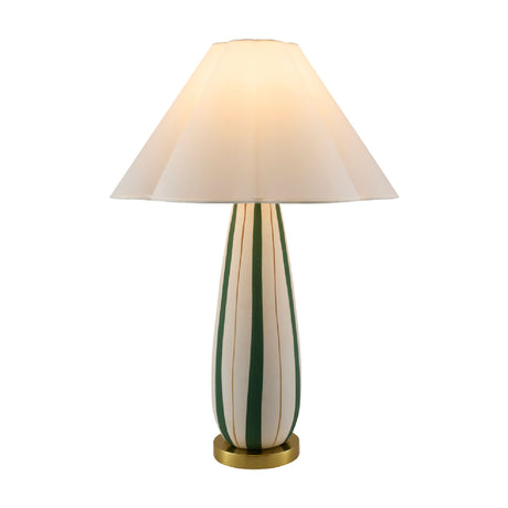   Modern European furniture - Striped Ceramic Accent Table Lamp - www.oroa.com | Oroa.com