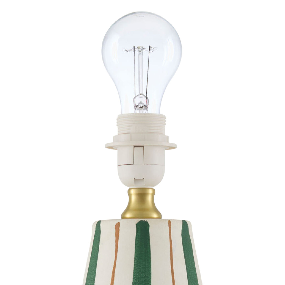   Modern European furniture - Striped Ceramic Accent Table Lamp - www.oroa.com | Oroa.com