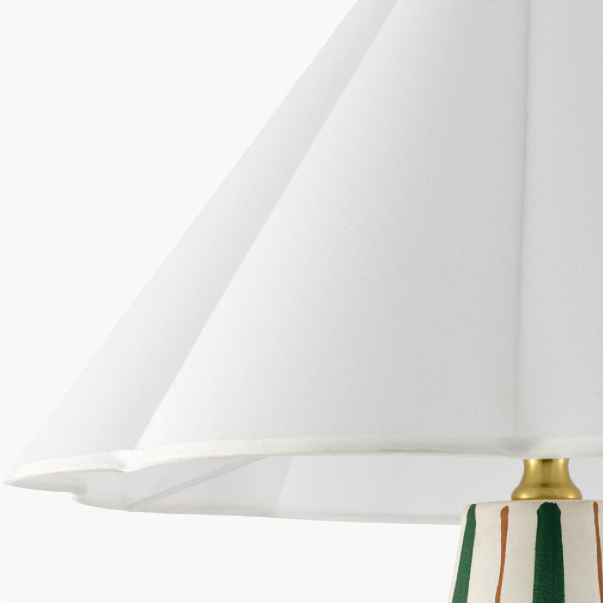   Modern European furniture - Striped Ceramic Accent Table Lamp - www.oroa.com | Oroa.com