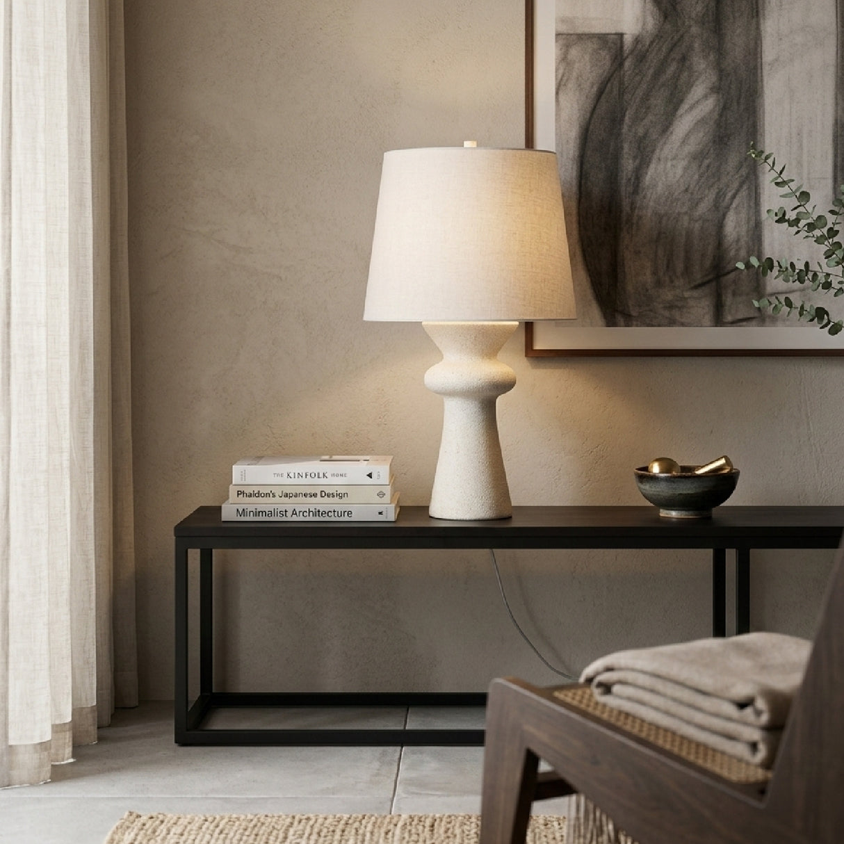   Modern European furniture - White Modern Accent Table Lamp - www.oroa.com | Oroa.com