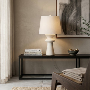   Modern European furniture - White Modern Accent Table Lamp - www.oroa.com | Oroa.com