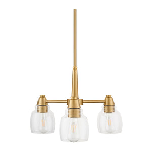   Iron Framed Glass Chandelier | Oroa.com