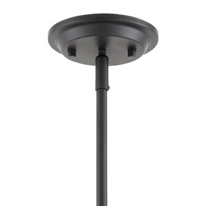   Iron Framed Glass Chandelier | Oroa.com