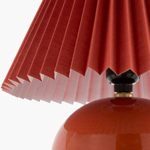   Pleated Fabric Shade Table Lamp | Oroa.com