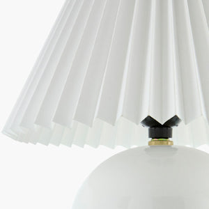   Pleated Fabric Shade Table Lamp | Oroa.com