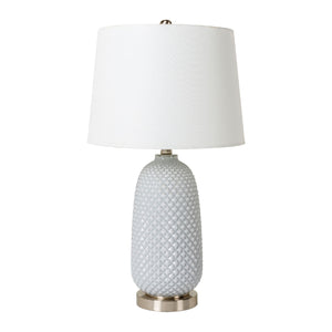   Modern European furniture - Gray Textured Glass Table Lamp - www.oroa.com | Oroa.com