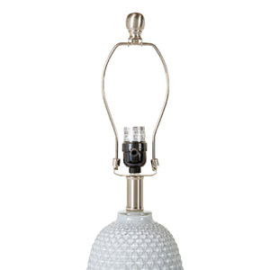   Modern European furniture - Gray Textured Glass Table Lamp - www.oroa.com | Oroa.com