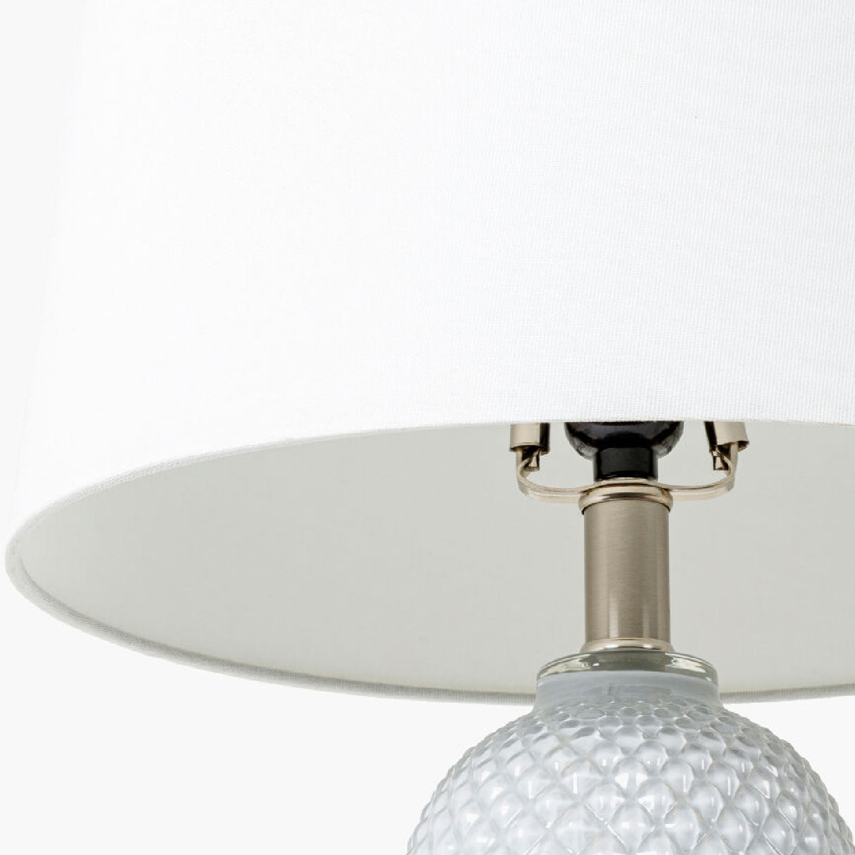   Modern European furniture - Gray Textured Glass Table Lamp - www.oroa.com | Oroa.com