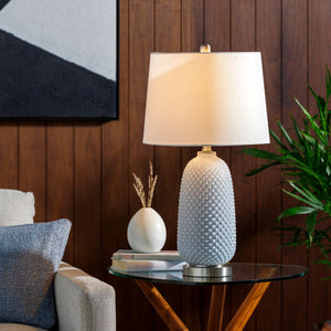   Modern European furniture - Gray Textured Glass Table Lamp - www.oroa.com | Oroa.com