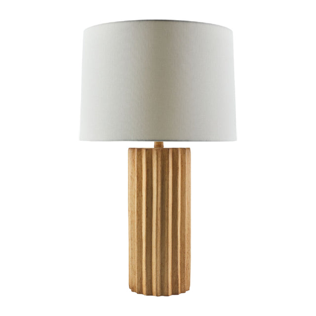 Ridged Ceramic Accent Table Lamp | Kuda Home Terza | Oroa.com