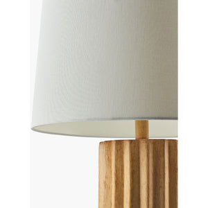  Ridged Ceramic Accent Table Lamp | Oroa.com