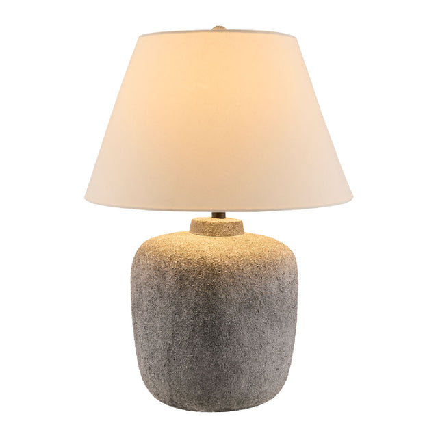 Modern European furniture - Painted White Paper Table Lamp - www.oroa.com