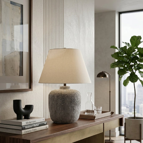   Modern European furniture - Painted White Paper Table Lamp - www.oroa.com | Oroa.com