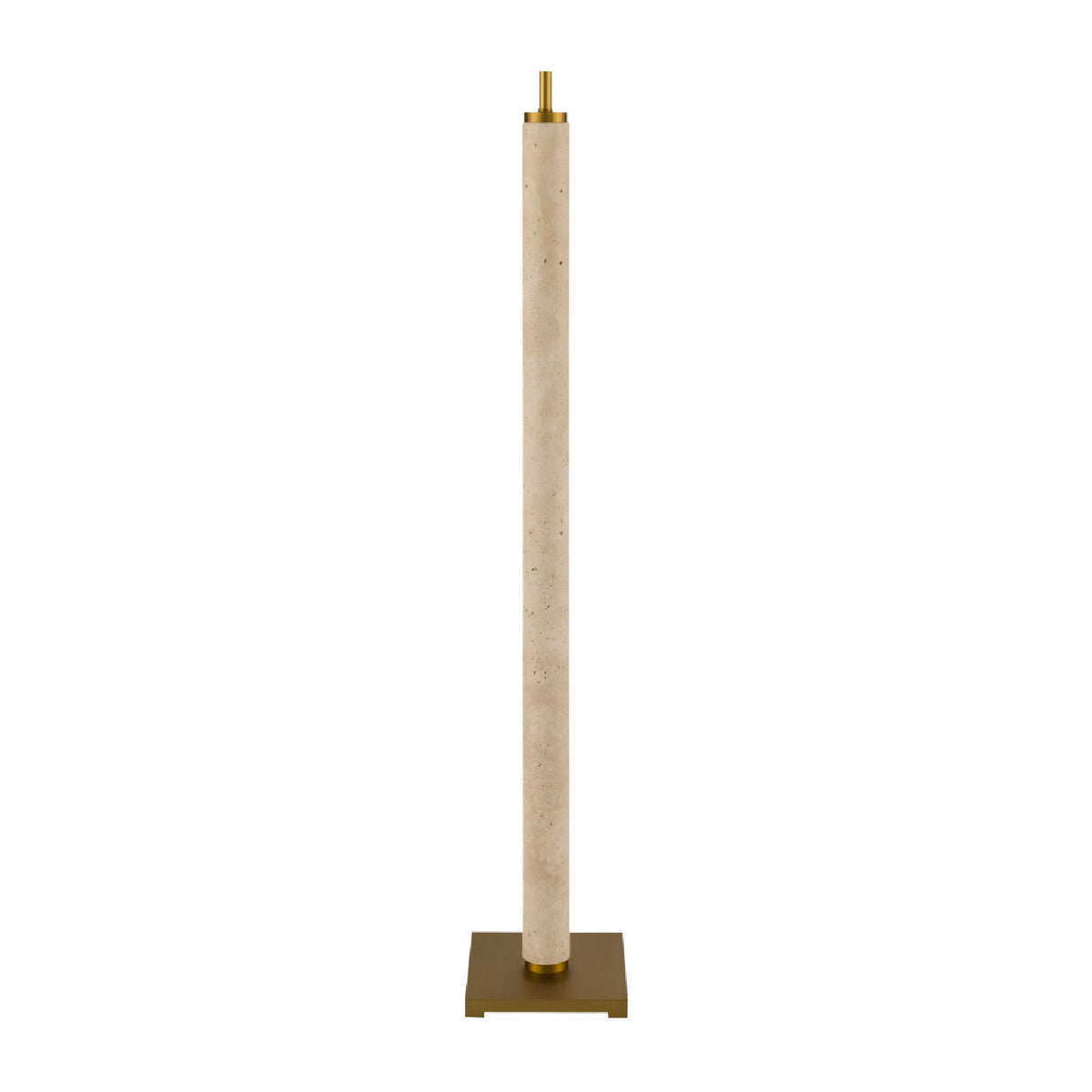   Modern European furniture - Beige Marble Accent Floor Lamp - www.oroa.com | Oroa.com