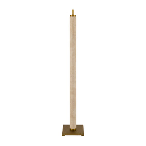   Modern European furniture - Beige Marble Accent Floor Lamp - www.oroa.com | Oroa.com