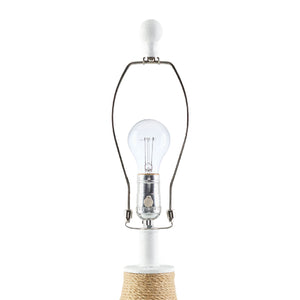   Rattan Wrapped Base Table Lamp | Oroa.com