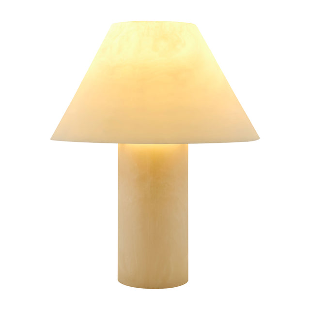 Modern European furniture - Ivory Empire Linen Table Lamp - www.oroa.com