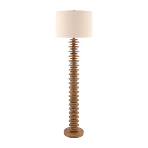   Stacked Circular Base Floor Lamp | Oroa.com