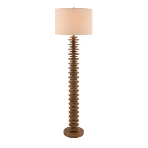   Stacked Circular Base Floor Lamp | Oroa.com