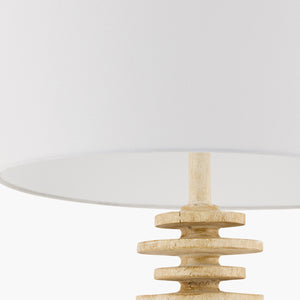   Stacked Circular Base Floor Lamp | Oroa.com