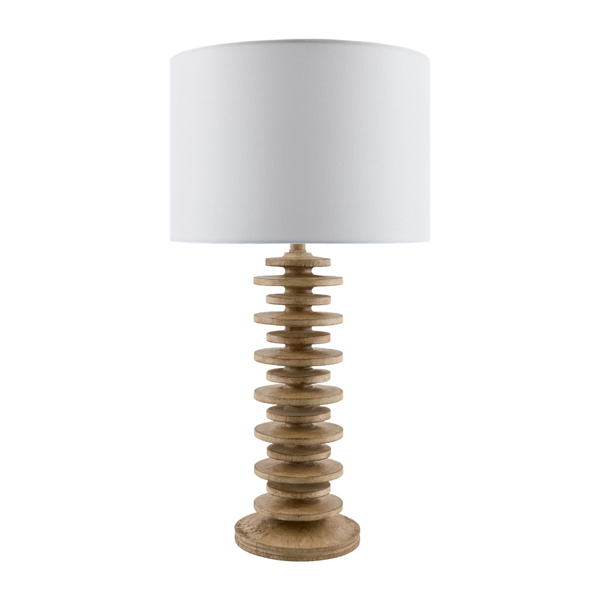   Stacked Circular Base Table Lamp | Oroa.com