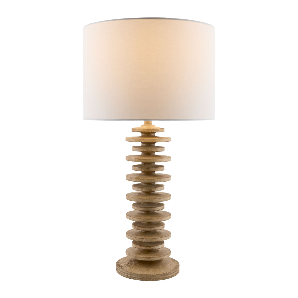   Stacked Circular Base Table Lamp | Oroa.com