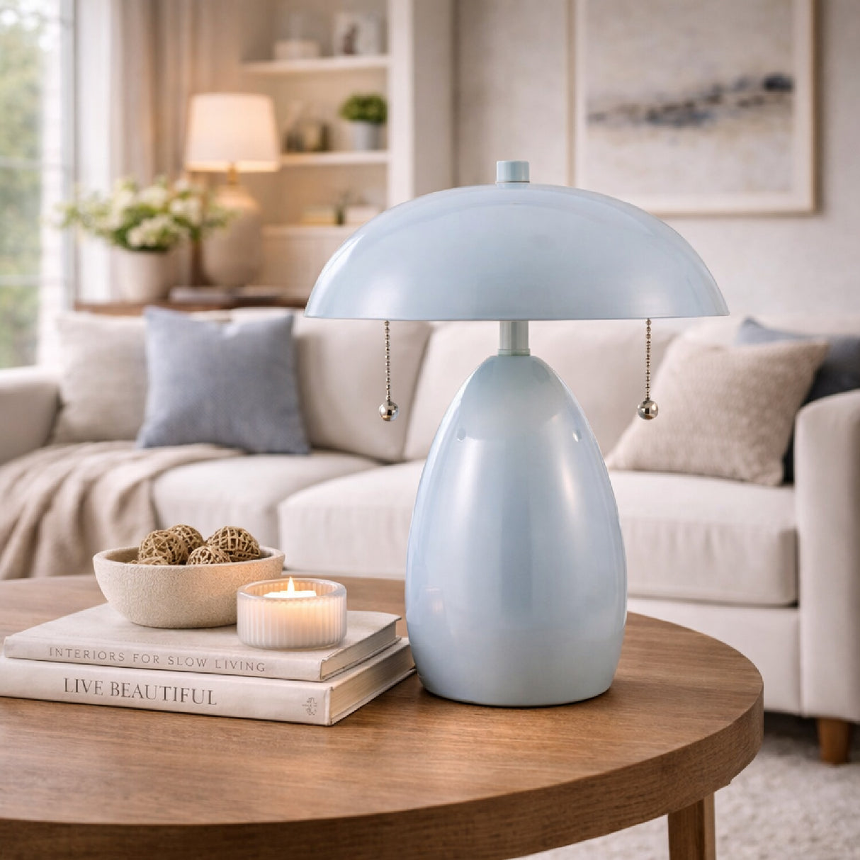   Modern Minimalist 2-Light Table Lamp | Oroa.com