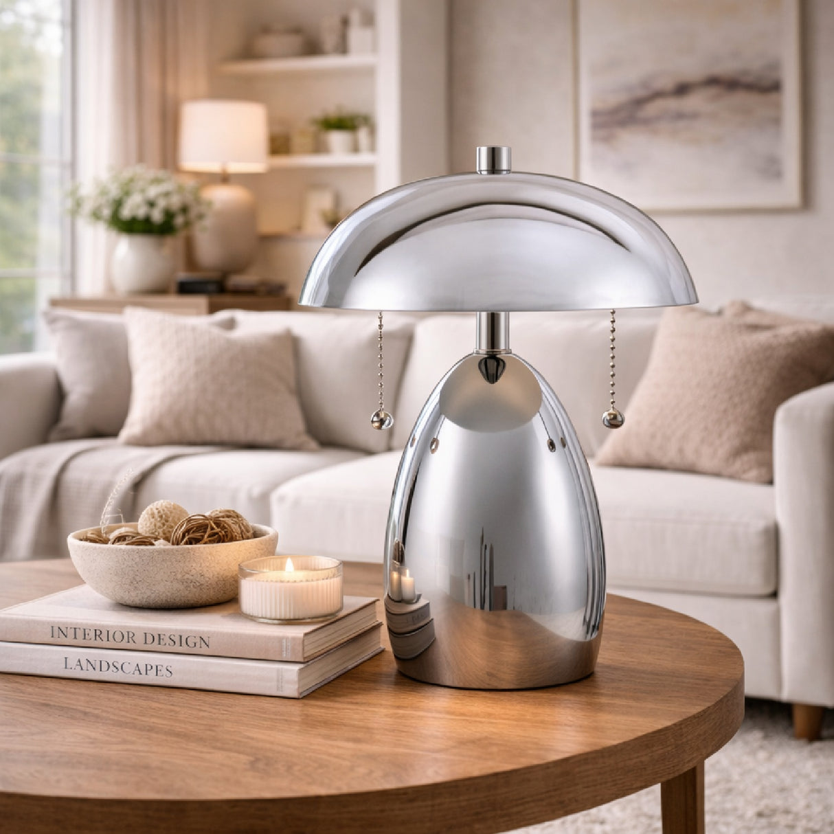   Modern Minimalist 2-Light Table Lamp | Oroa.com