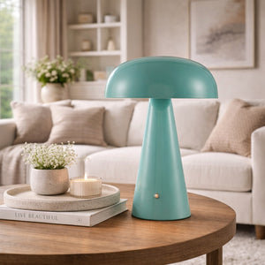   Hand-Painted Semi-Dome Table Lamp | Oroa.com