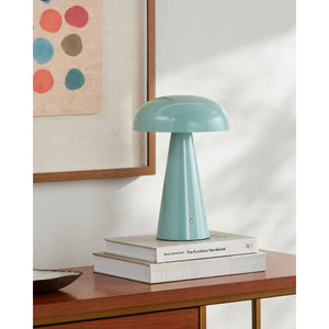   Hand-Painted Semi-Dome Table Lamp | Oroa.com
