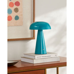   Hand-Painted Semi-Dome Table Lamp | Oroa.com