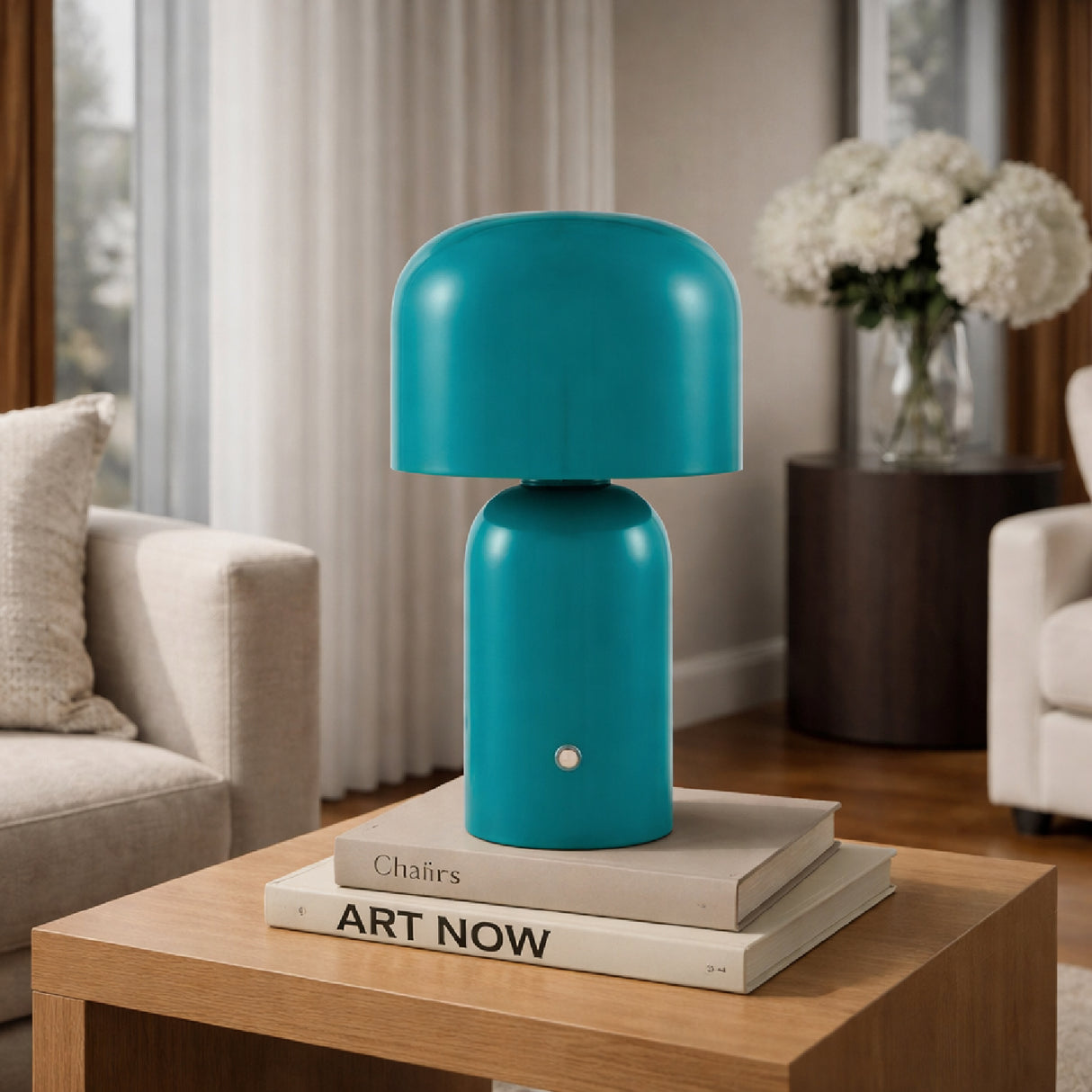   Hand-Painted Metal Table Lamp | Oroa.com