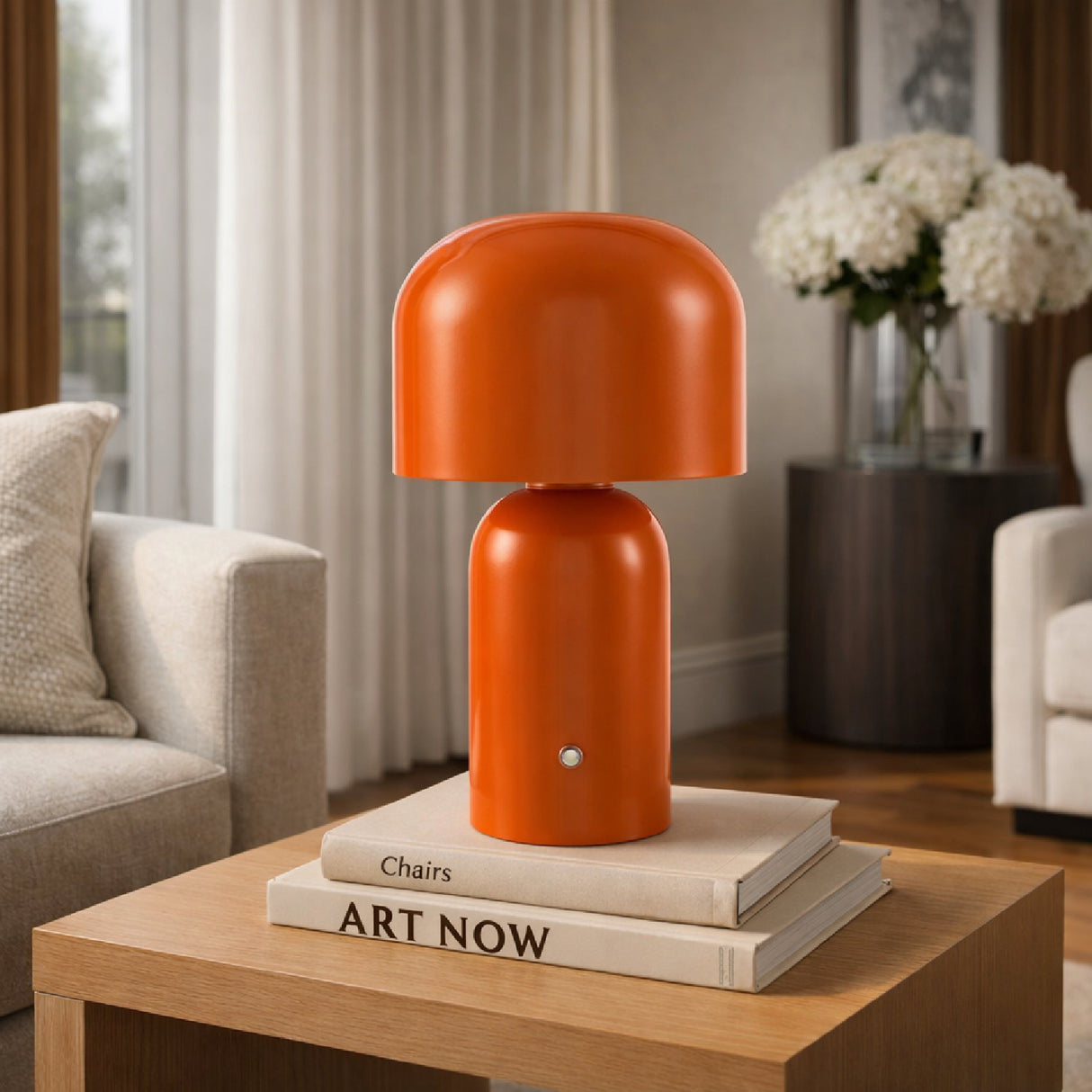   Hand-Painted Metal Table Lamp | Oroa.com