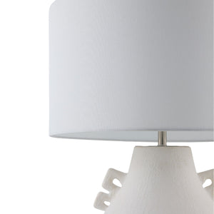   Modern European furniture - Glazed White Ceramic Table Lamp - www.oroa.com | Oroa.com
