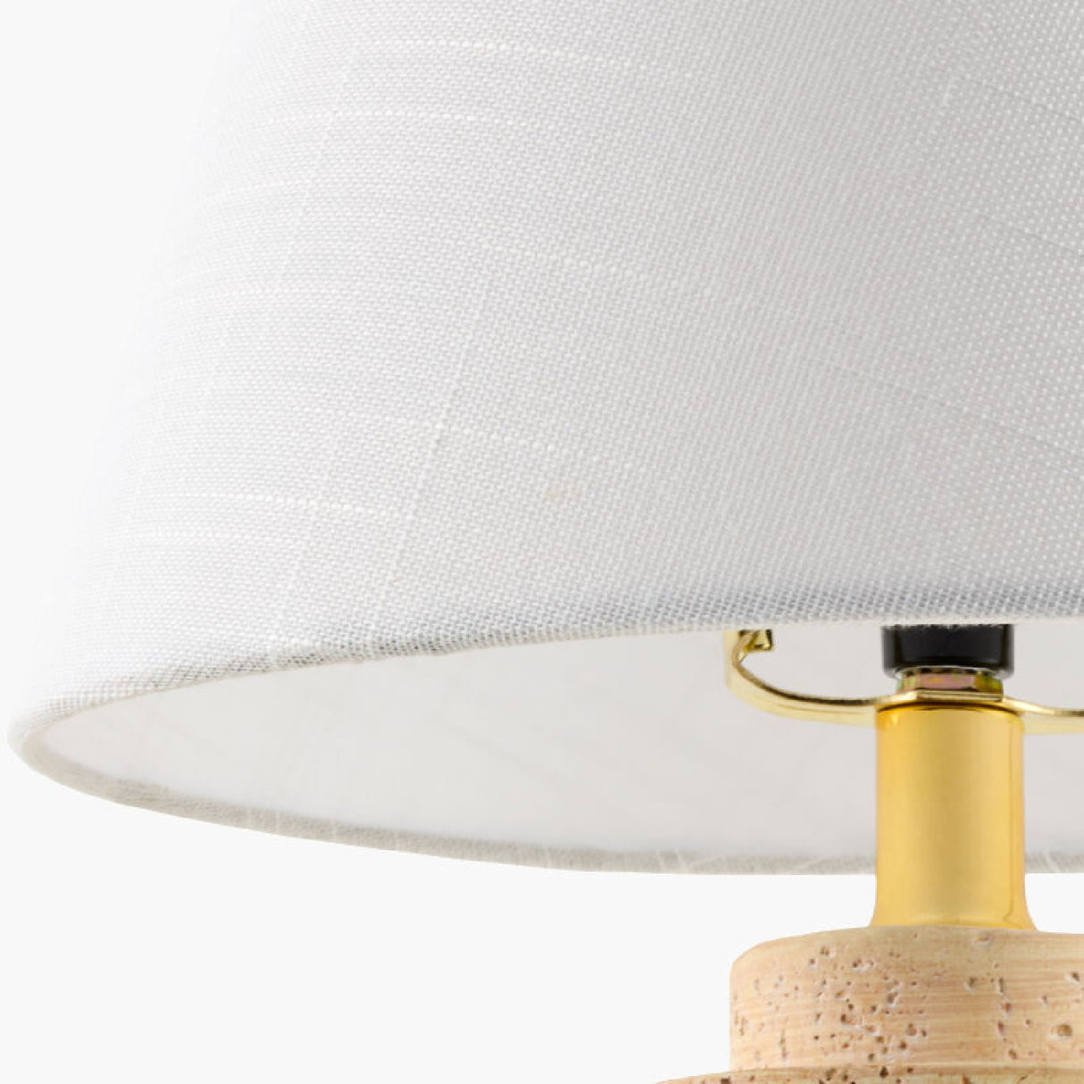   White Shade Accent Table Lamps (2) | Oroa.com