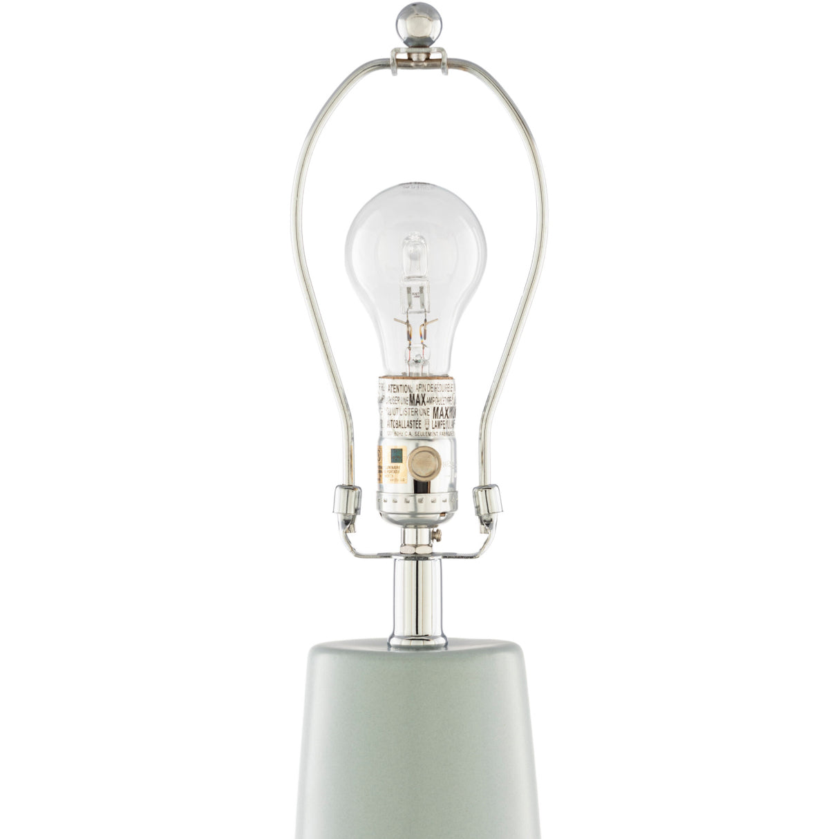   Modern European furniture - Pale Blue Ceramic Table Lamp - www.oroa.com | Oroa.com