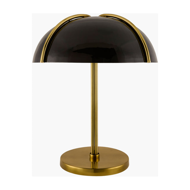 Modern European furniture - Black Metal Dome Table Lamp - www.oroa.com
