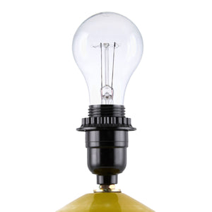   Reeded Linen Accent Table Lamp | Oroa.com