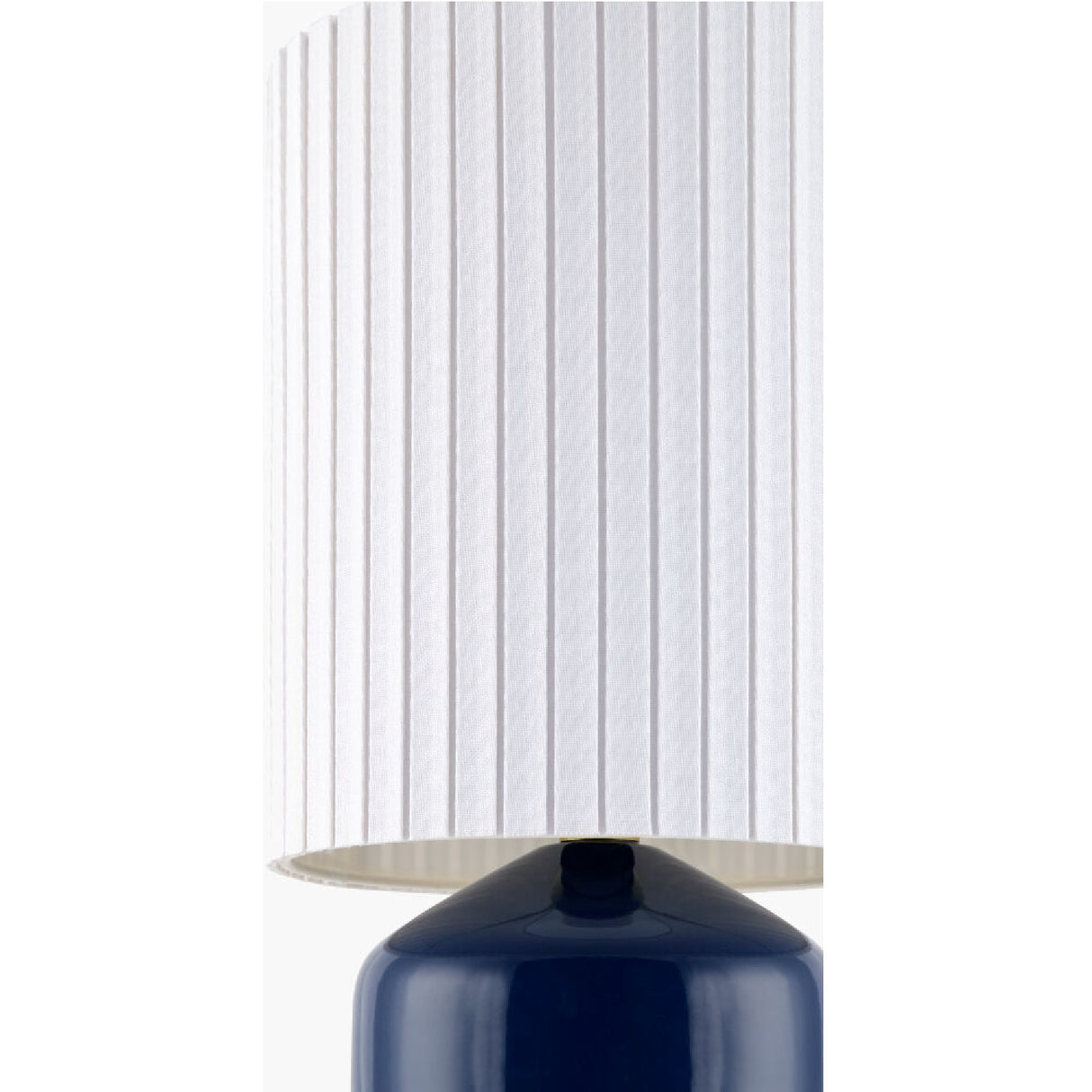   Reeded Linen Accent Table Lamp | Oroa.com