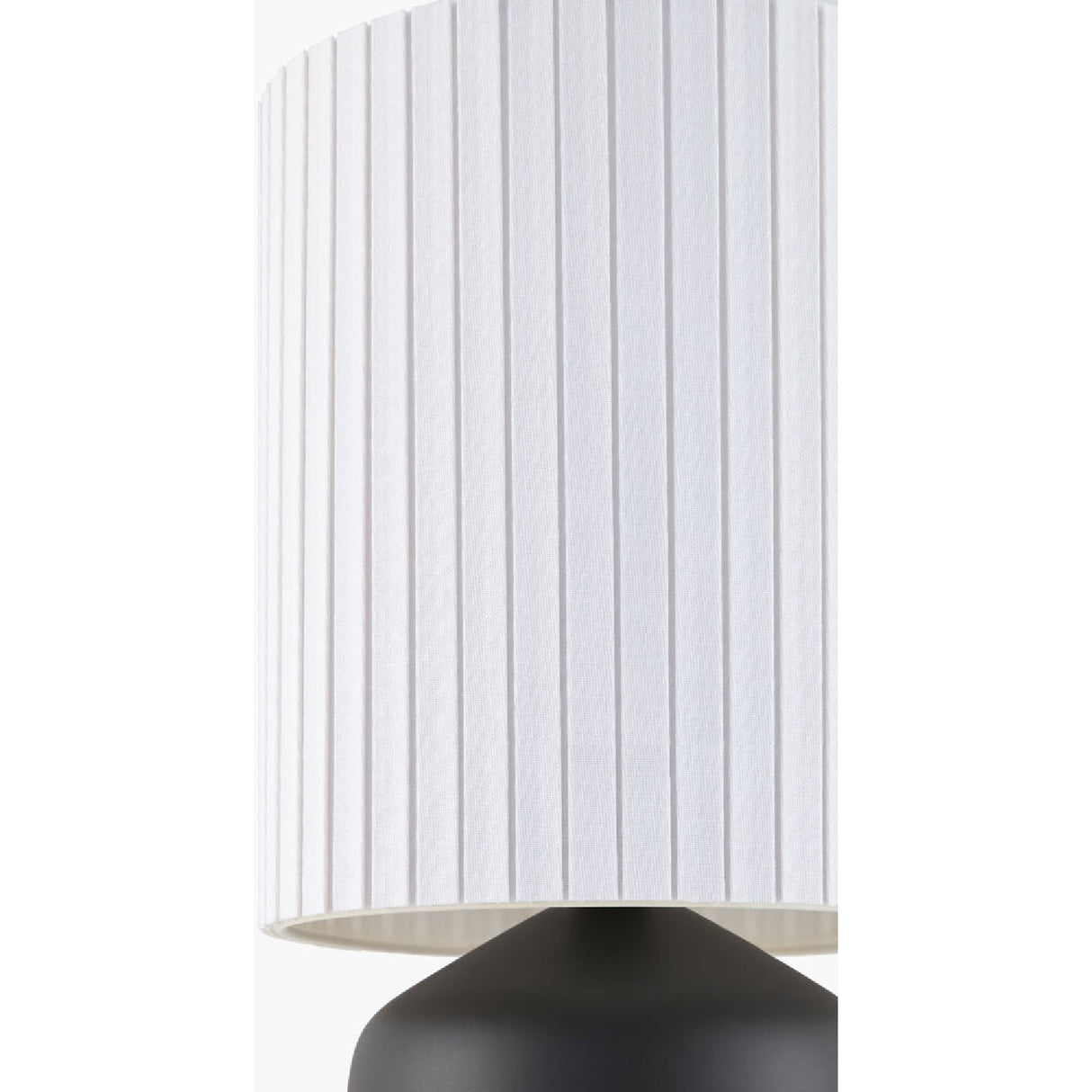   Reeded Linen Accent Table Lamp | Oroa.com