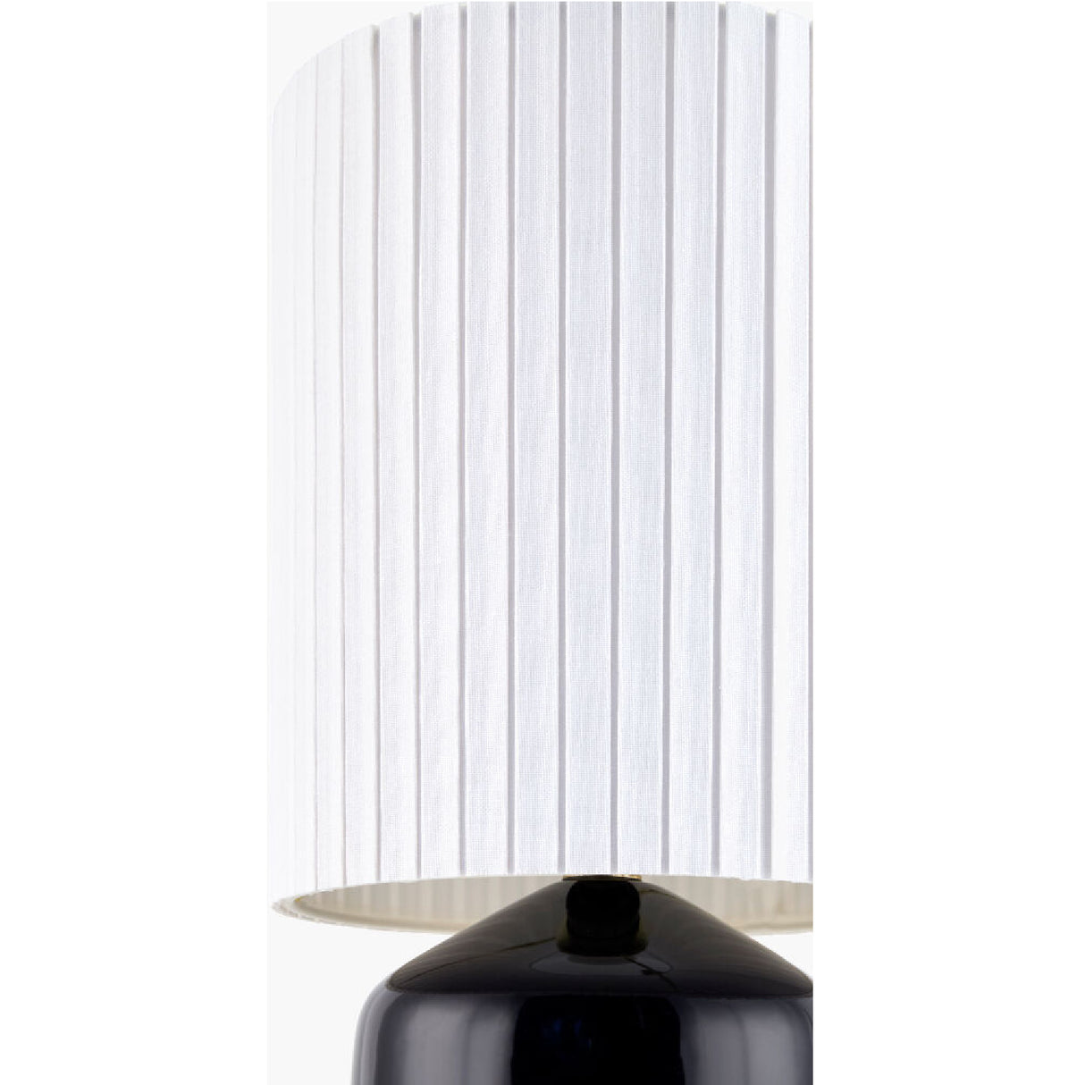   Reeded Linen Accent Table Lamp | Oroa.com