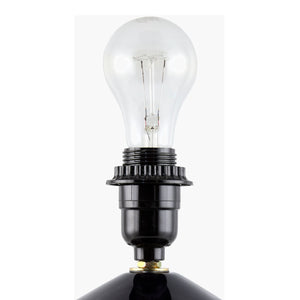   Reeded Linen Accent Table Lamp | Oroa.com